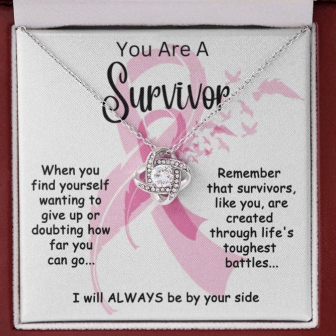 Breast Cancer Survivor Necklace