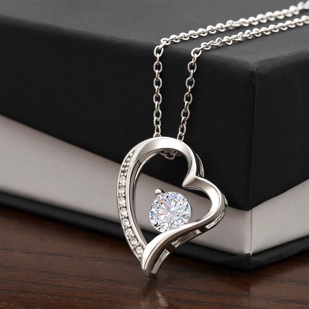 To My Beautiful Wife Forever Love Necklace