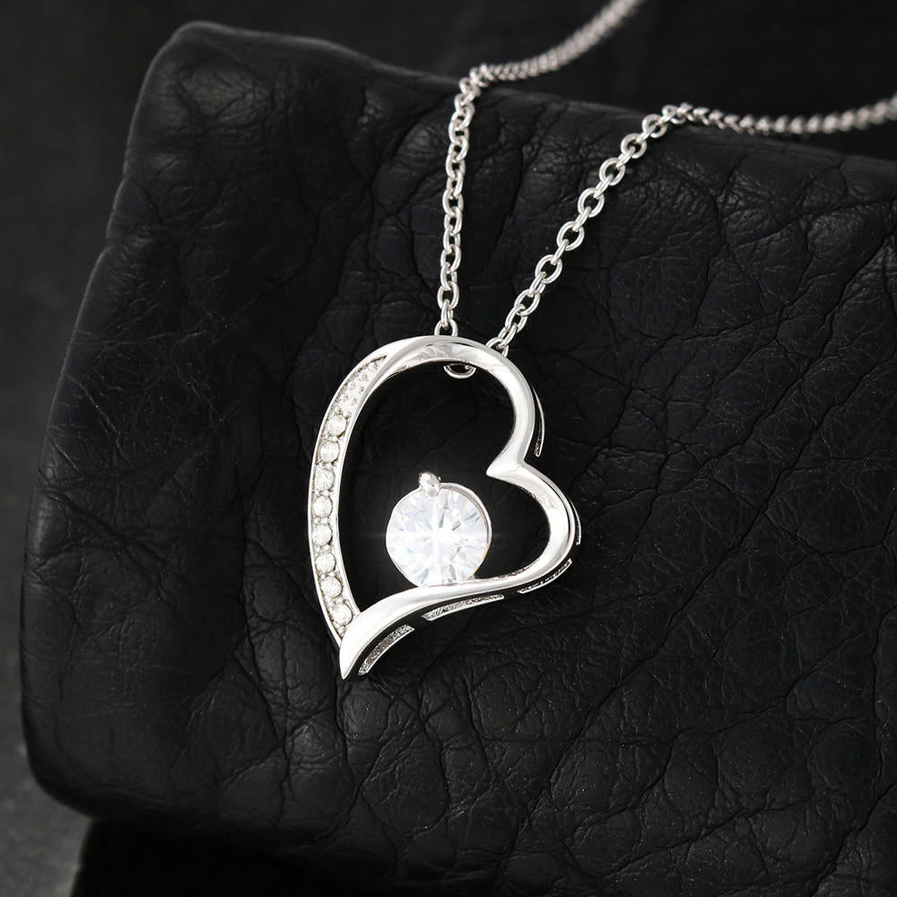 To My Unbiological Sister Forever Love Necklace